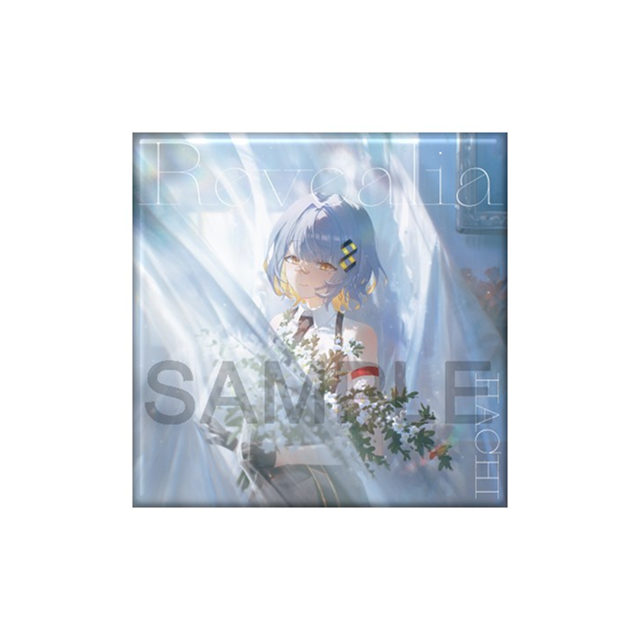 スクエア缶バッジ