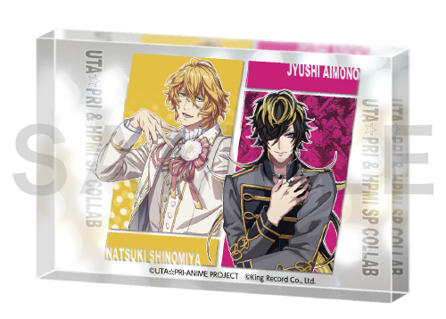 アクリルブロック 那月＆十四(うた☆プリ＆ヒプマイSPコラボ)