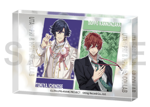 アクリルブロック トキヤ＆独歩(うた☆プリ＆ヒプマイSPコラボ)