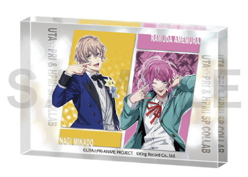 アクリルブロック ナギ＆乱数(うた☆プリ＆ヒプマイSPコラボ)