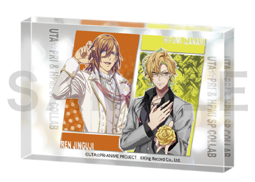 アクリルブロック レン＆一二三(うた☆プリ＆ヒプマイSPコラボ)