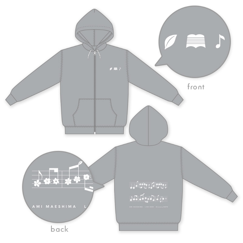 フルジップパーカー